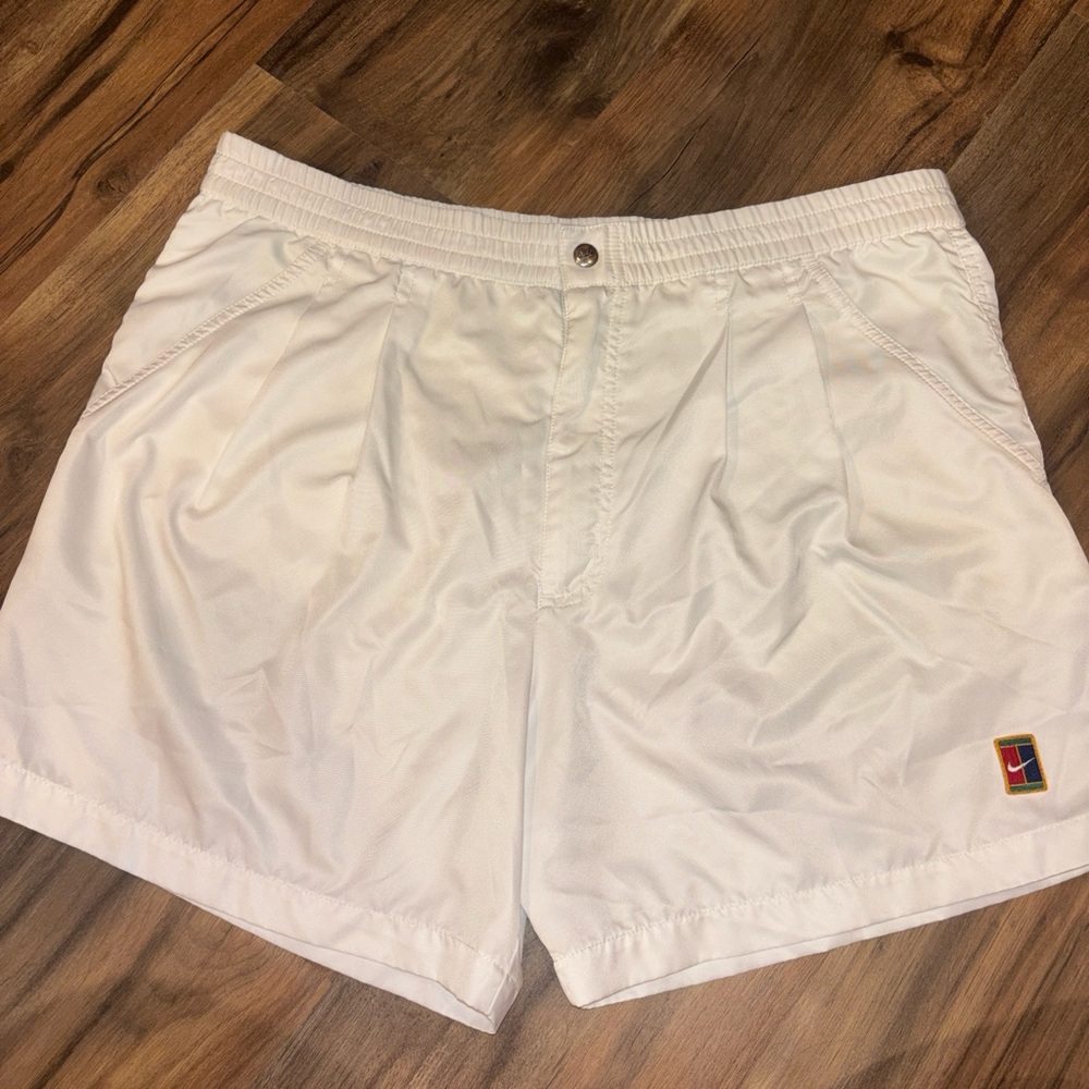 Nike Vintage White Athletic Shorts